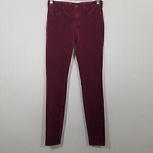 Pilcro and the Letterpress SERIF Corduroy Stretch Jeans Size 25